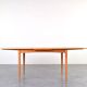 Mid-Century Danish Teak Extendable Dining Table, 1960s.
