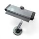 Postmodern, adjustable, weighty / 10 kg / desk lamp / 1980s