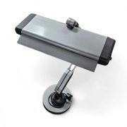 Lampe de bureau postmoderne, réglable, lourde / 10 kg / années 1980