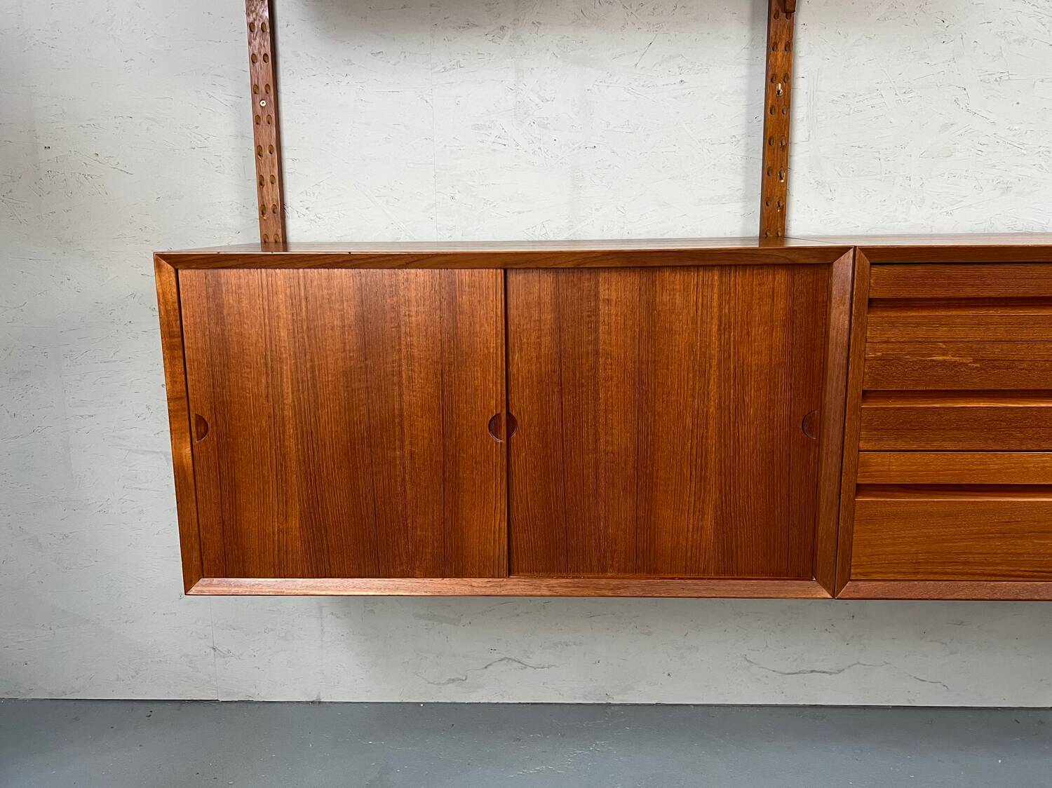 Poul Cadovius teak shelving system Cado 60s vintage shelf Danish desig
