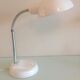 Lampe de bureau en métal blanc vintage années 70/80