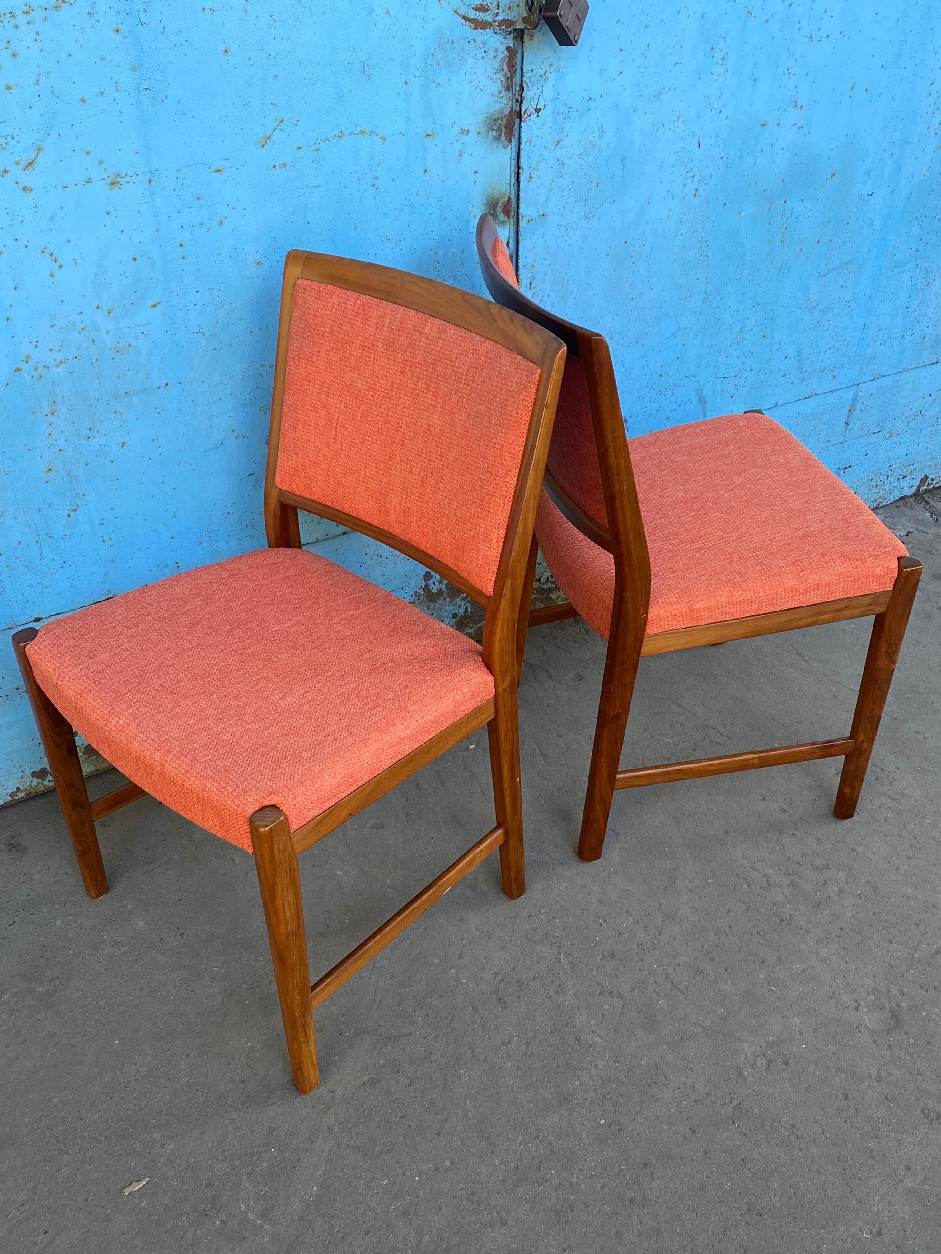 A Set Of Six Danish Chairs