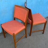 Un ensemble de six chaises danoises