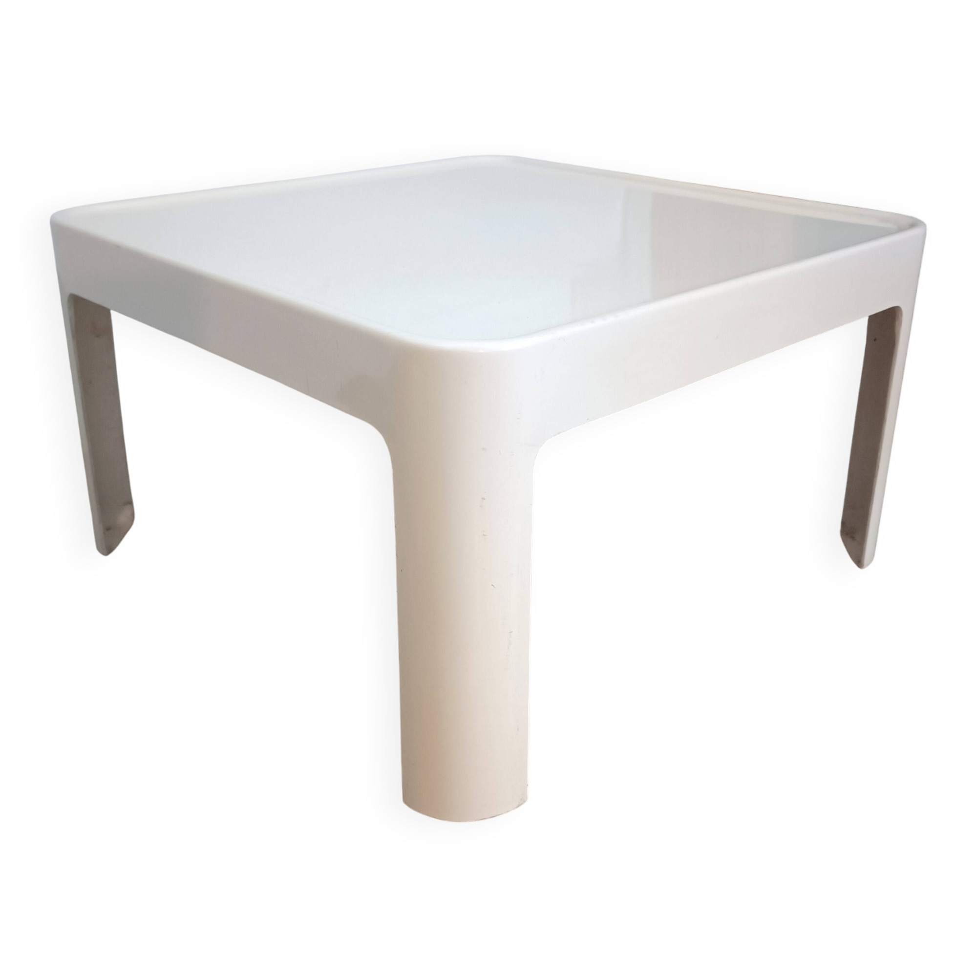 Fibreglass coffee table by Carlo Bartoli for Rossi Di Albizzate 1970