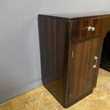 Art Deco desk in Macassar ebony