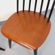 Pair of vintage Scandinavian chairs Fanett by Ilmari Tapiovaara in teak.