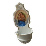 Paris porcelain stoup 19th century