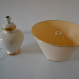 Cracked ceramic table lamp