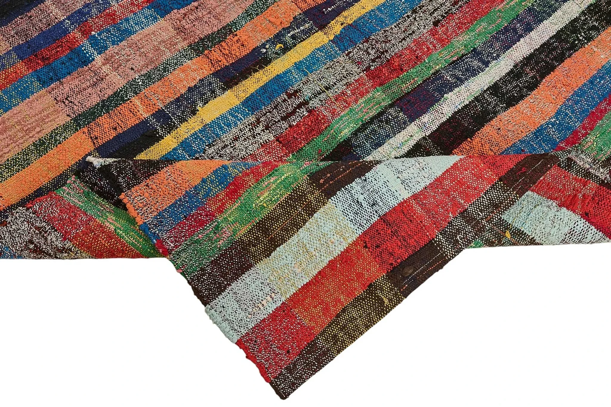 Turkish Handwoven Flatweave Chaput Kilim 175 cm x 275 cm