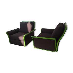 Paire de fauteuils année