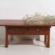 Table basse japonaise ancienne avec tiroirs – période Showa (c.1926-1970) #65