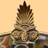 Vintage Rockabilly Mirror 1950