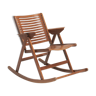 Folding Rocking Chair by Niko Kralj for Stol Kamnik, Slovenia - 1950's