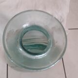 Vase en verre épais