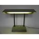Lampe de bureau art déco Sevadac avec lampe fluorescente