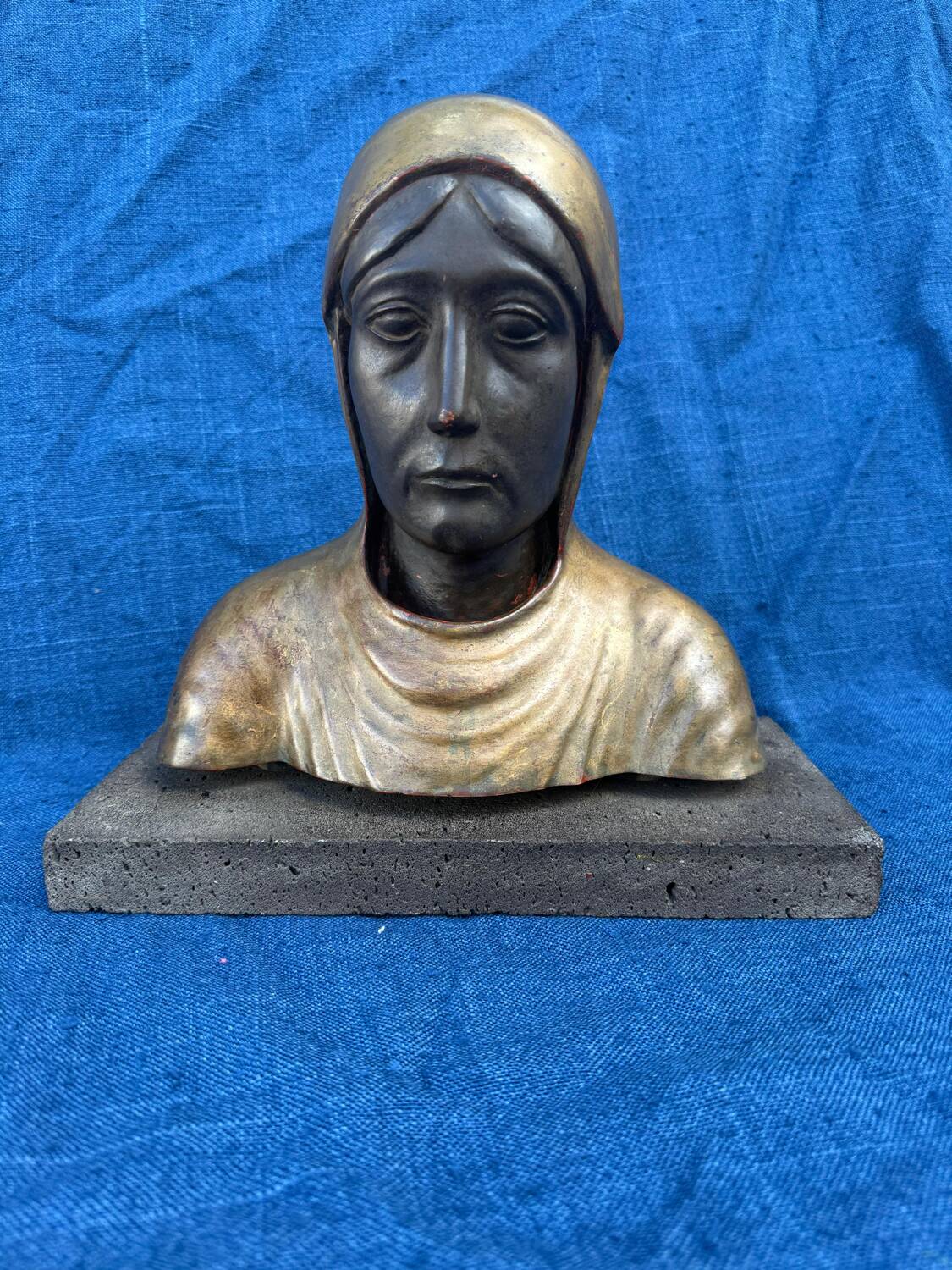 Bust of the Black Virgin of Marsat, Moulding Workshops of the Louvre