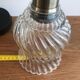 Pendant Light With Vintage Twisted Glass Globe Electrical System New