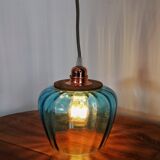 Lampe en verre vintage