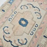 5x7 Peach & Blue Contemporary Vintage Rug, 154x226Cm SK22969