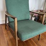 Pair of armchairs Swarzedzka Factory, 60s