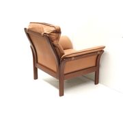 Vintage armchair from Driepunkt International Model 'Scala' made in the 1980s