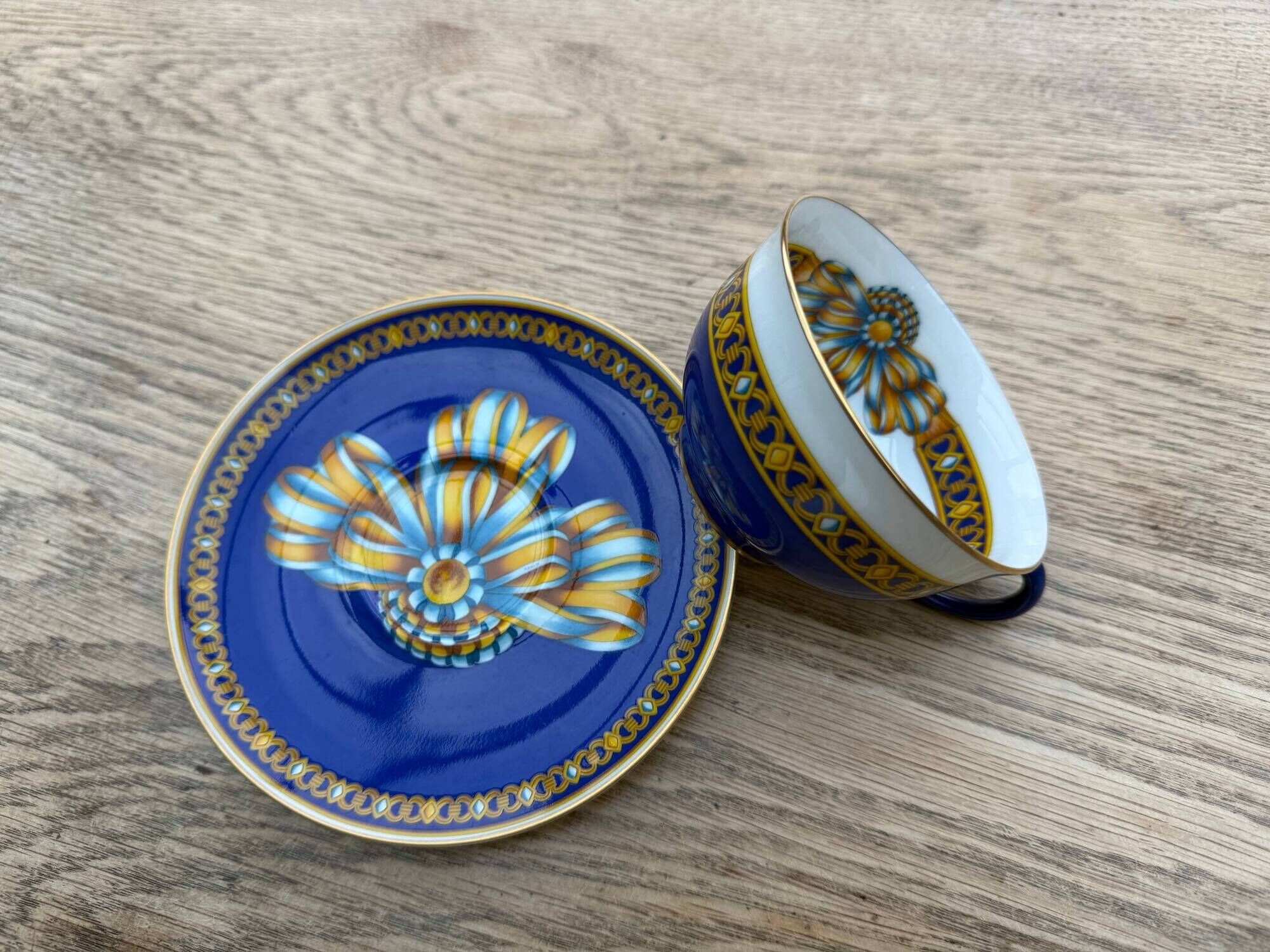 Cup and saucer Hermès