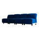 Modular "Amanta 24" sofa by Mario Bellini in premium cobalt blue, Italy 1975