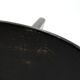 Black wooden Shoggi meditation stool by Alain Gaubert, 1980s vintage
