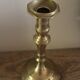 Brass torch candle holder