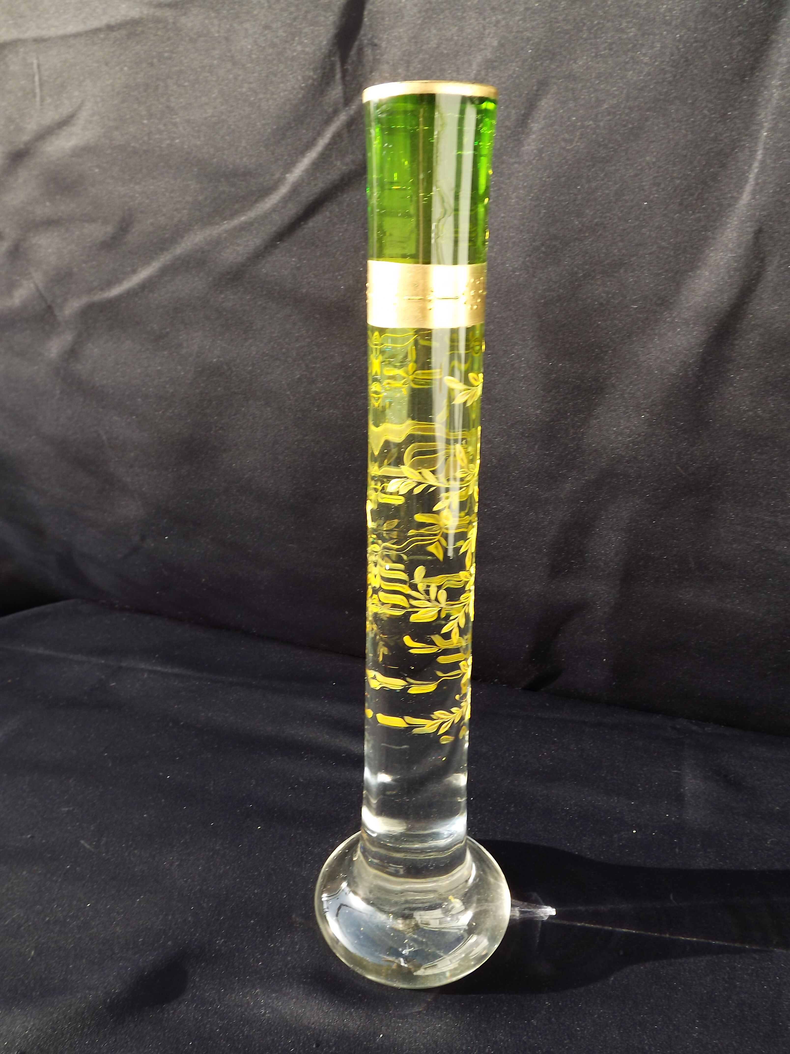 Vase art nouveau Moser