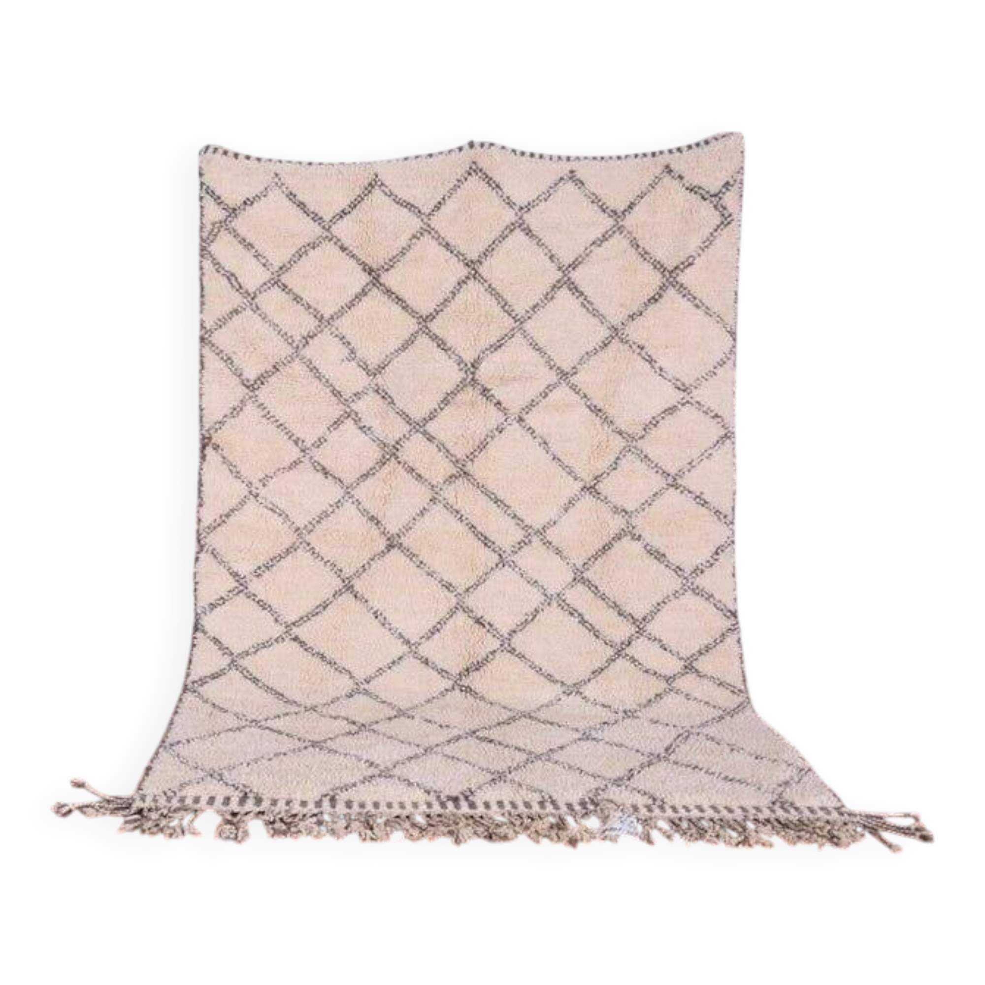 Traditional handwoven Berber rug size 200x300 cm