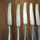 set of 11 silver metal cutlery