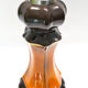 Rare ceramic pepper mill type Vallauris annés 60-70 orange