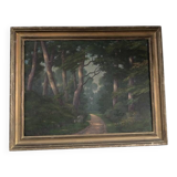 Oil canvas A.colomb 65 x 52 cm