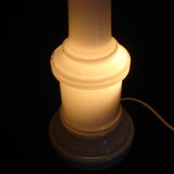 White opaline table lamp