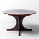 1960s vintage moderne antique table à rallonge en teck