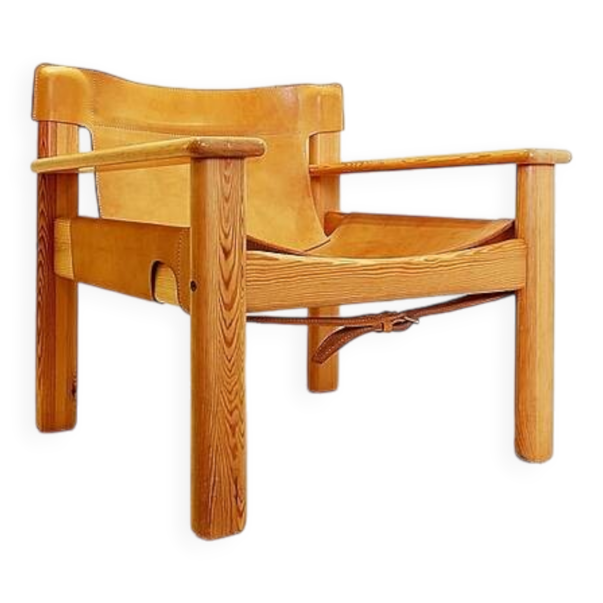 Vintage safari lounge armchair 'Natura' by Karin Mobring for Ikea