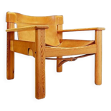 Vintage safari lounge armchair 'Natura' by Karin Mobring for Ikea