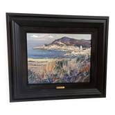Paysage marin côtier Huile sur toile de Jaume Mariné I Albamonte
