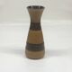 West Germany mustard diabolo vase