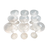 Crystal Wine Glasses by Daum France