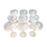 Crystal Wine Glasses by Daum France