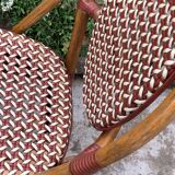 Paire d’anciennes chaises de bistrot terrasse