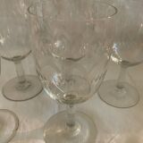 Selency x Monoprix Croisé Laroche stemware