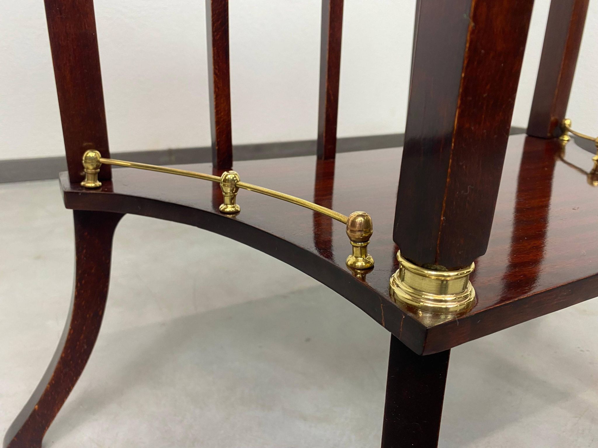 Table console extrêmement rare de la Sécession pour 8 bougies