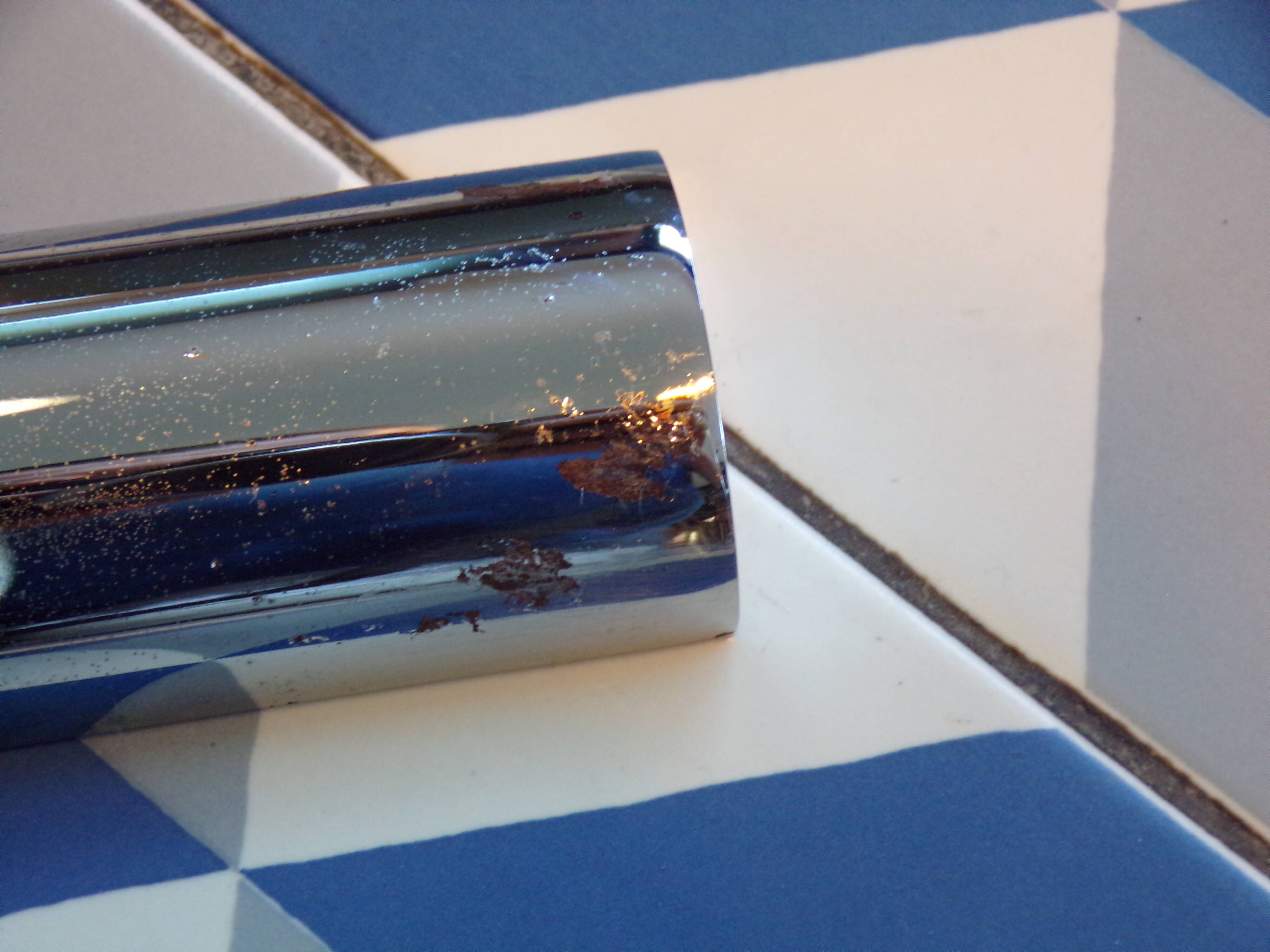 Space age wall light with 2 domes