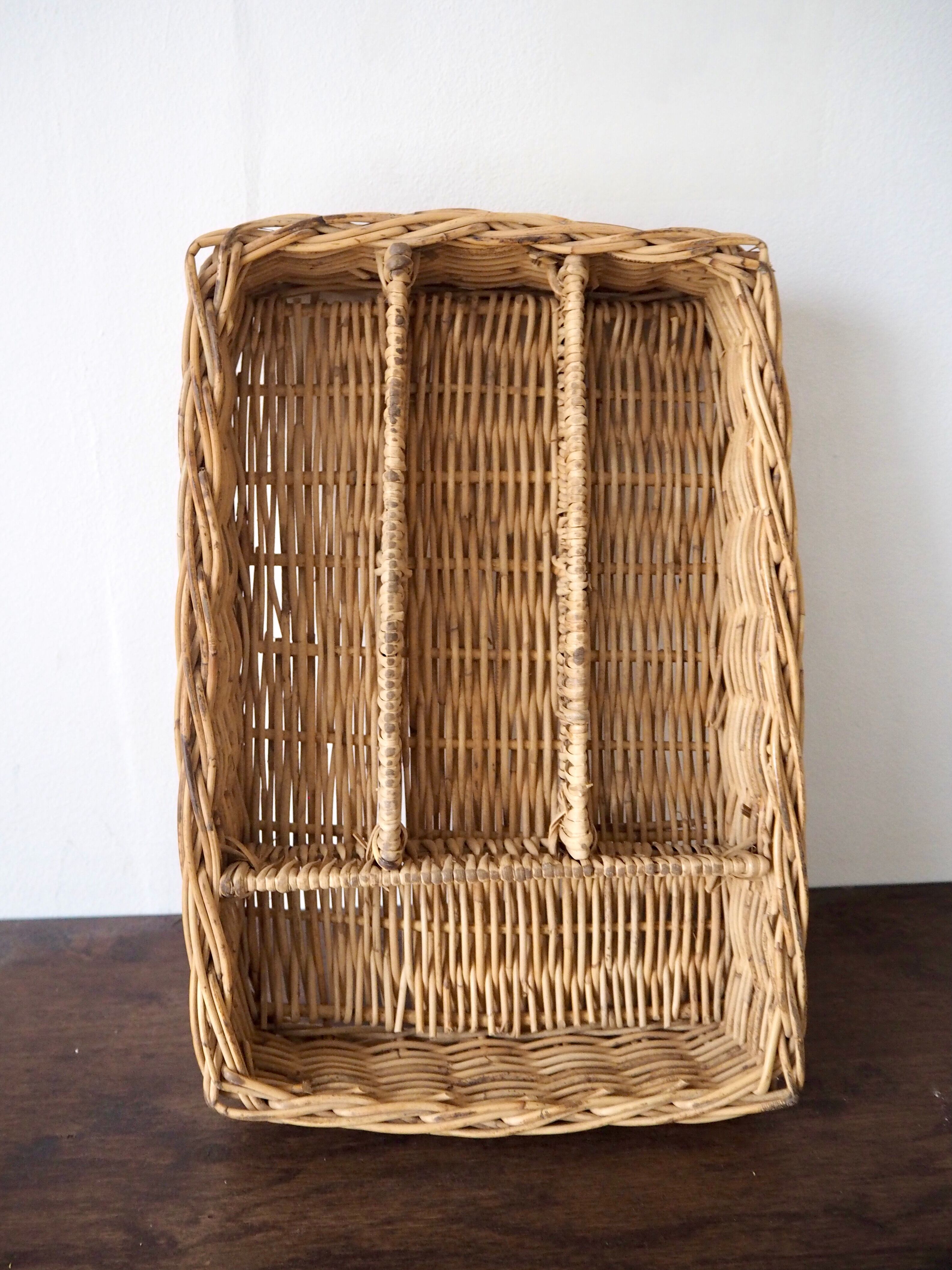 Wicker covered rack