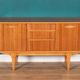 Retro Walnut 1960s Jentique Short Sideboard