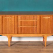 Retro Walnut 1960s Jentique Short Sideboard