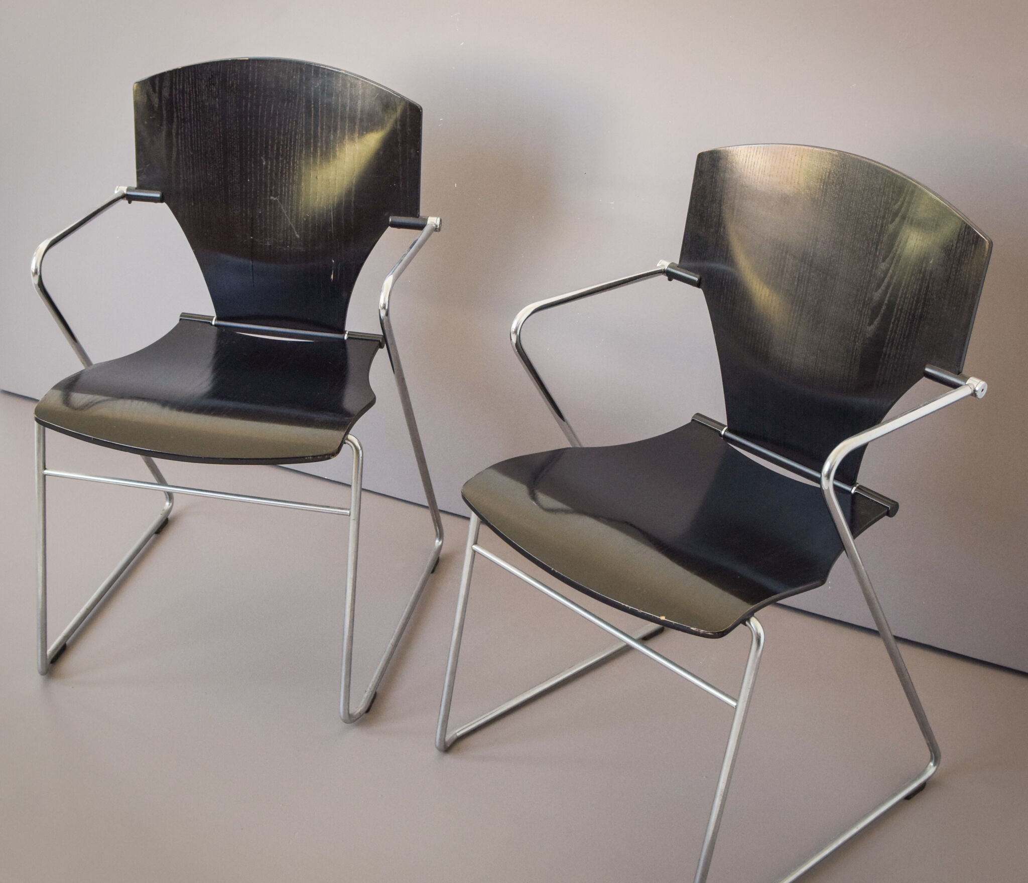Pair of Modernist Reclining Chairs